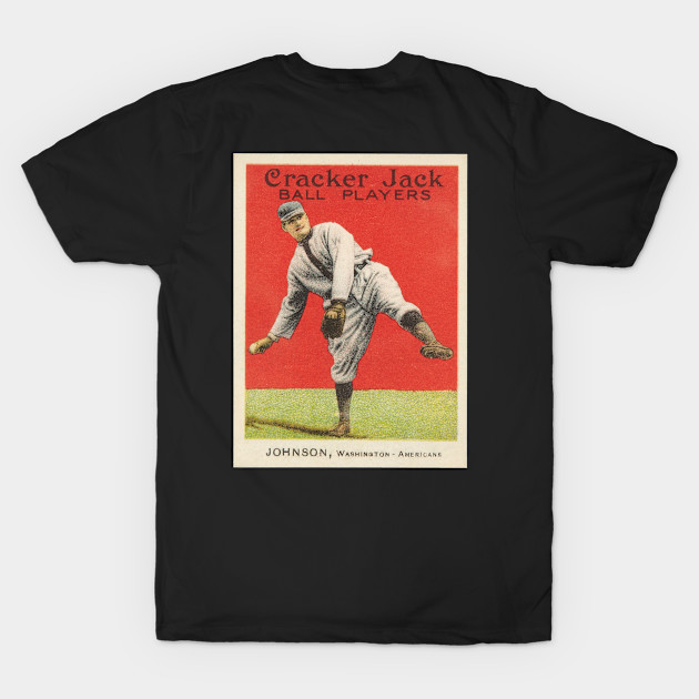 Walter Johnson 1915 Cracker Jack Walter Johnson TShirt TeePublic